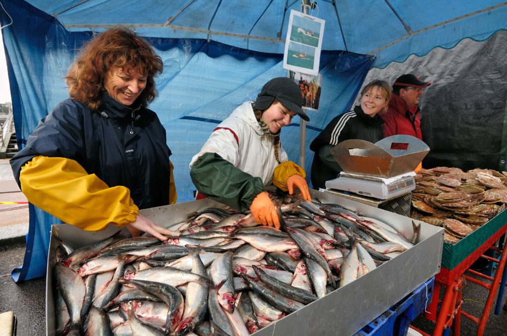 Herring festival in Dieppe