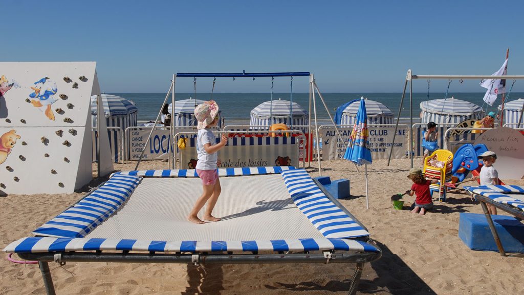 Beach club in Cabourg