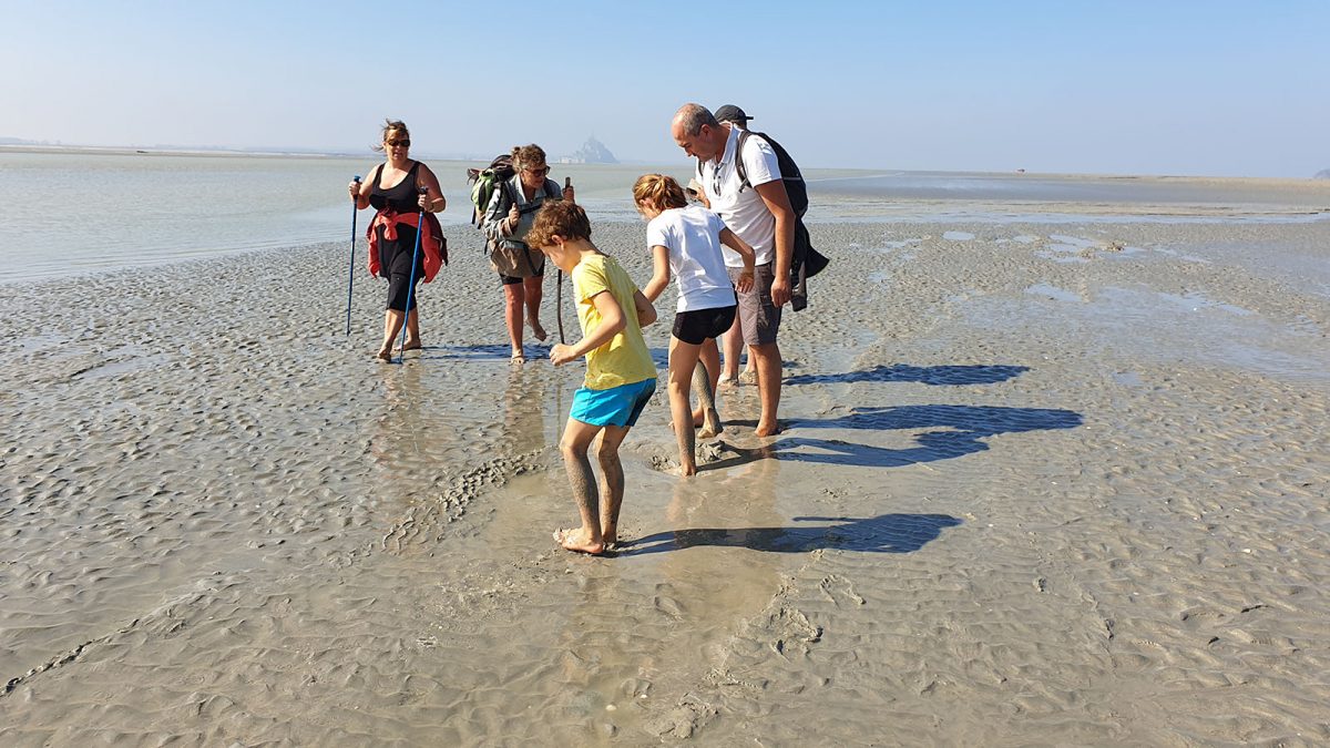 immersion nature en baie du Mont-Saint-Michel en famille - expérience