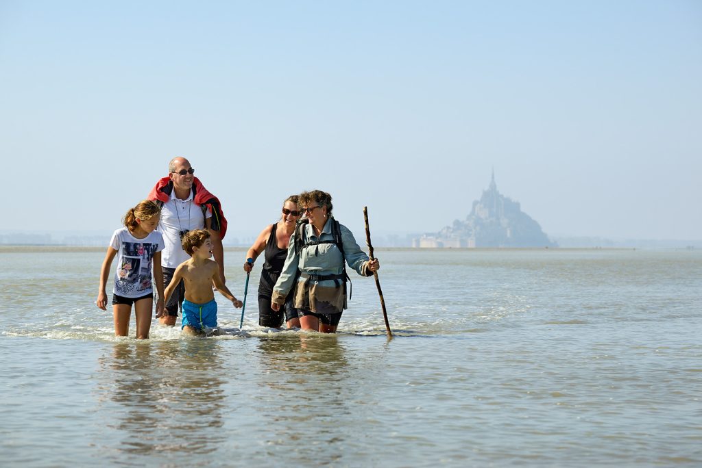Travesía de la bahía del Mont-Saint-Michel en familia: una experiencia única