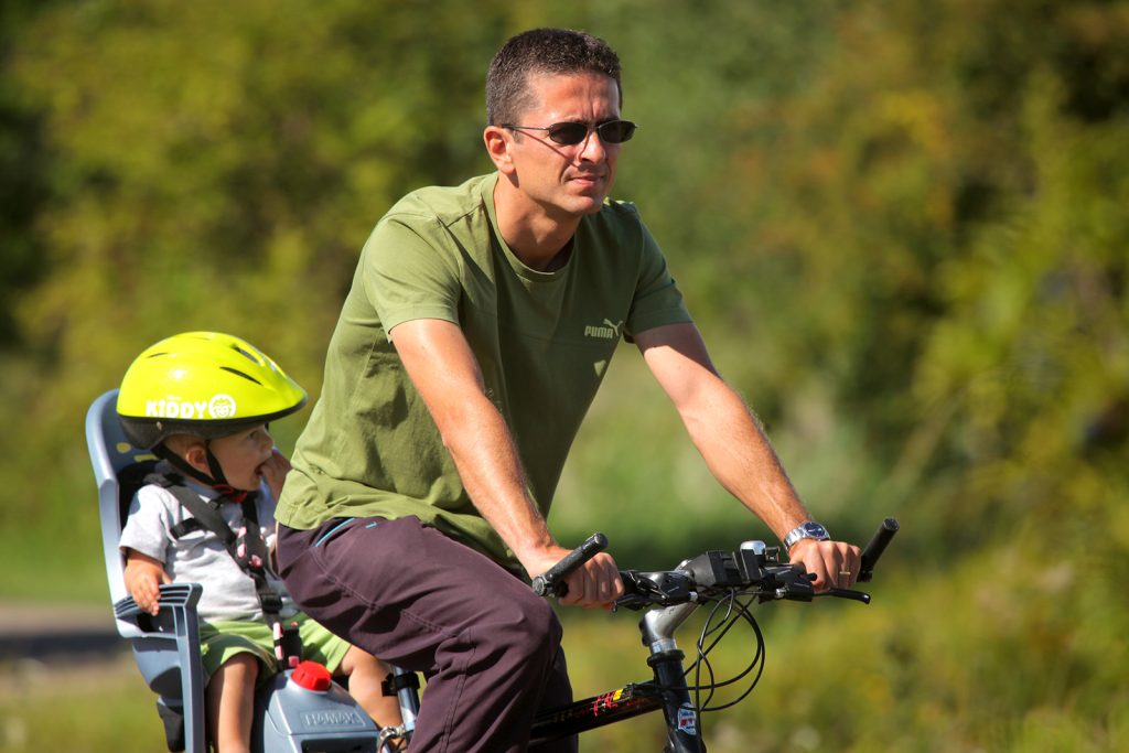 Balade à vélo en famille dans le Calvados