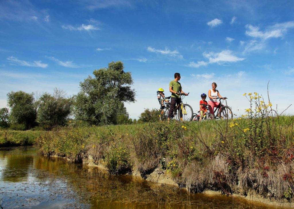 Balade à velo en famille dans le Calvados