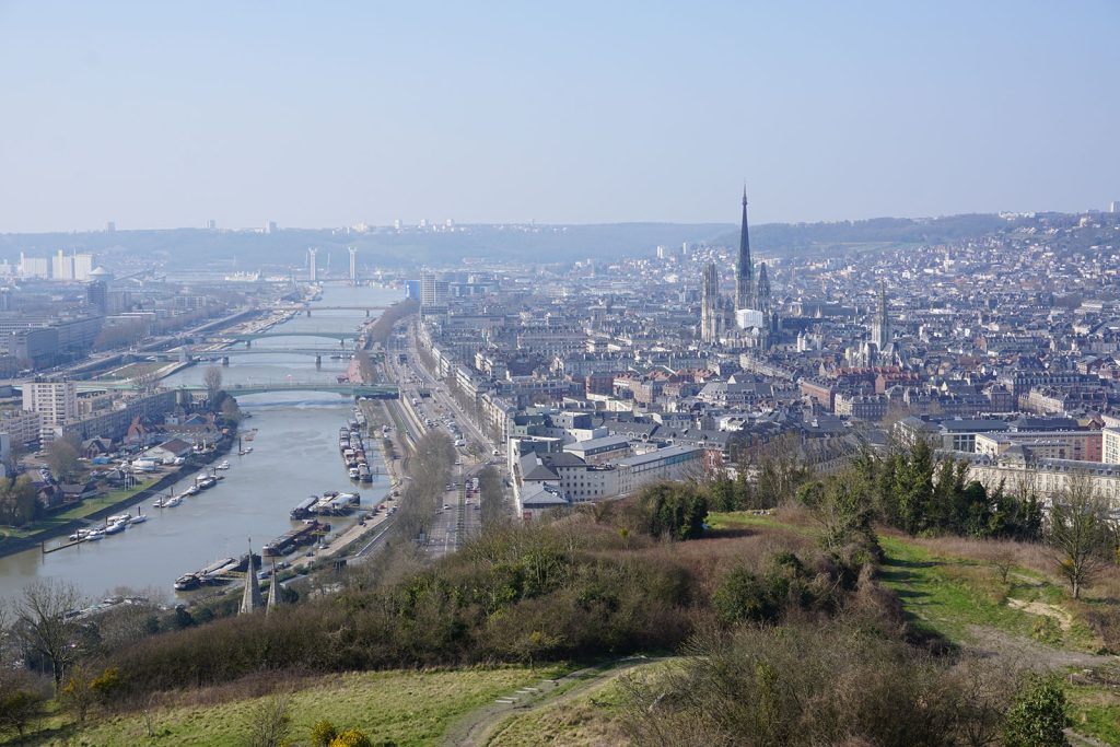 Panorama of Rouen