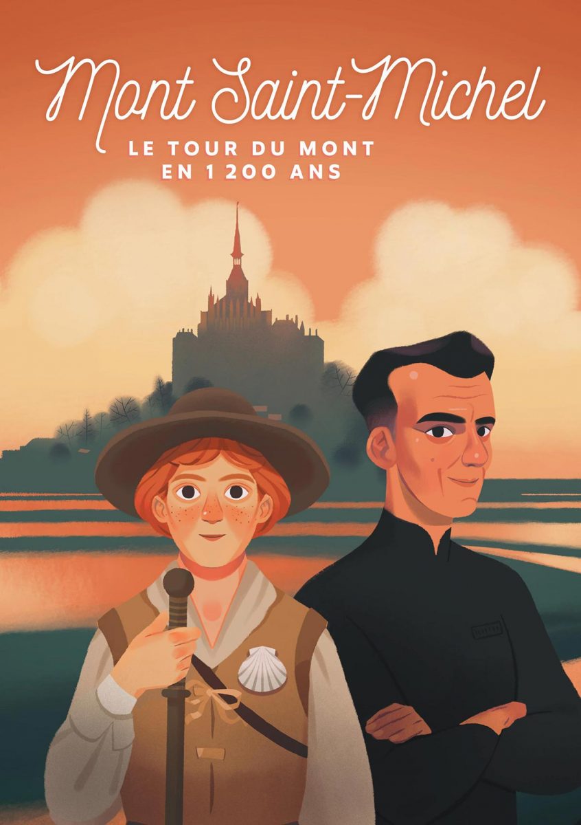 L'application Timetravel au Mont-Saint-Michel