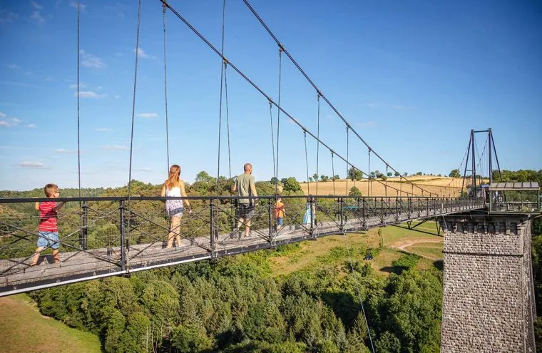 La passerelle du Skypark