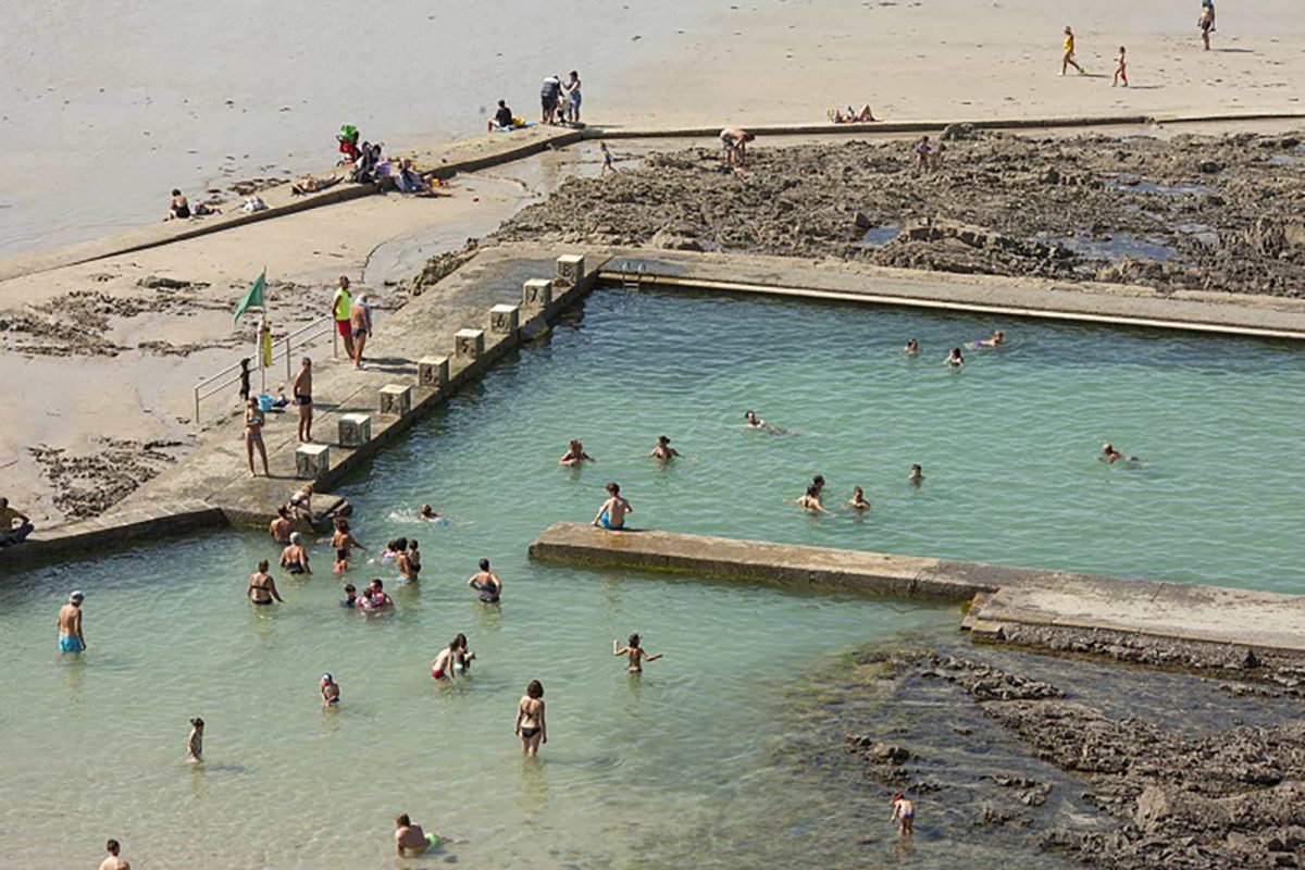 Piscine naturelle à Granville