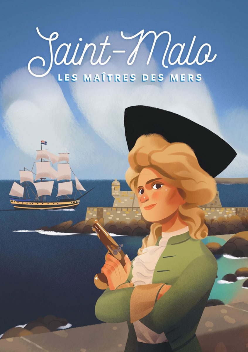 Affiche de l'application Timetravel à Saint-Malô