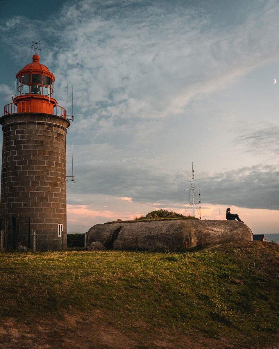 Phare à la Pointe du Roc, Granville