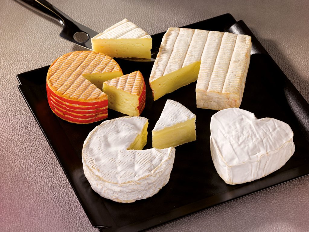 Normandy's four PDO cheeses