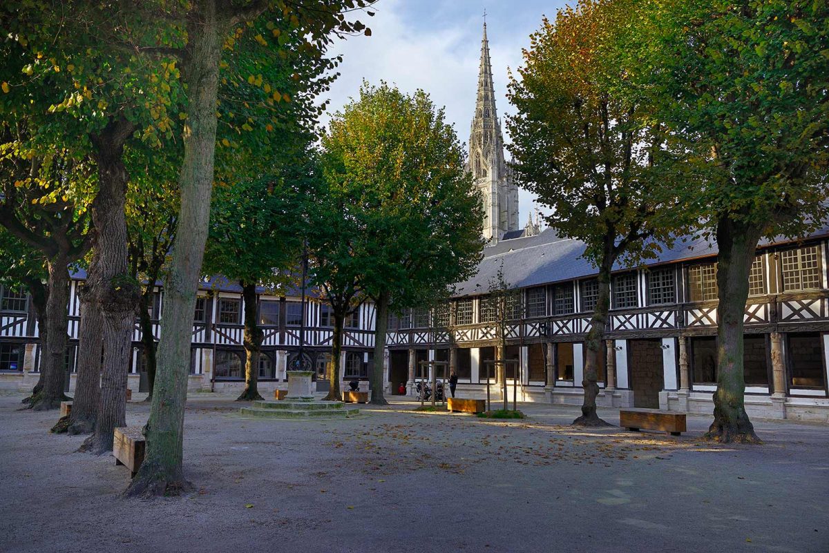 The Aître Saint Maclou in Rouen
