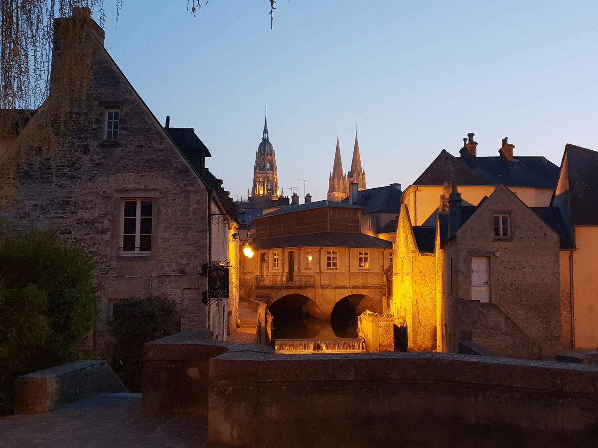 Bayeux by night