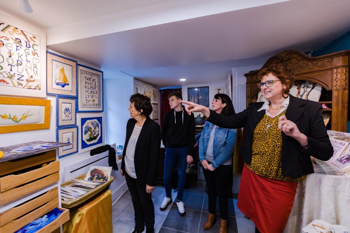 Expérience Je sais broder au point de Bayeux