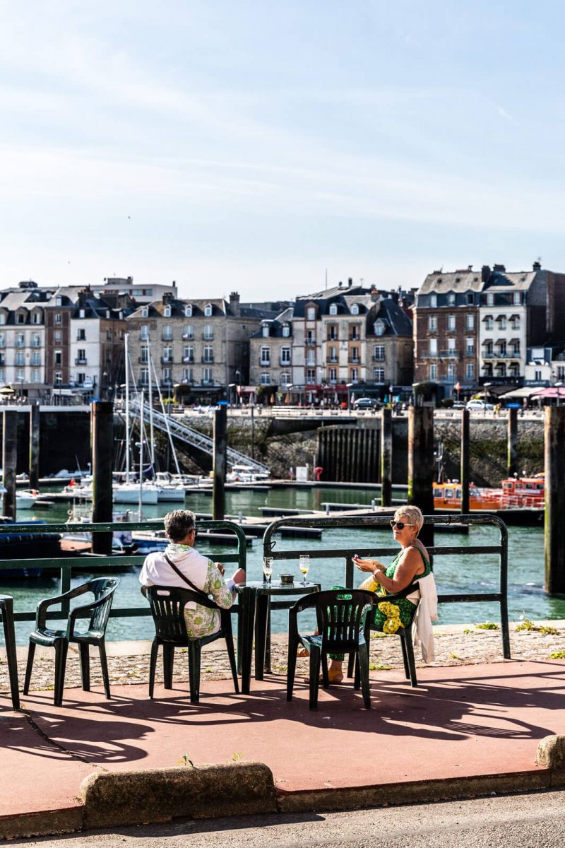 En terrasse à Dieppe