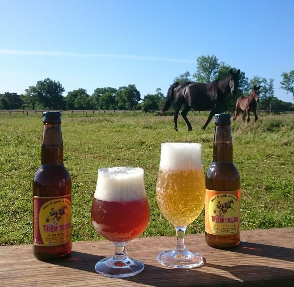 Normannisches Bier: La Trotteuse