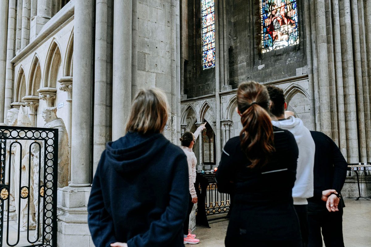 Dans la Cathédrale de Rouen