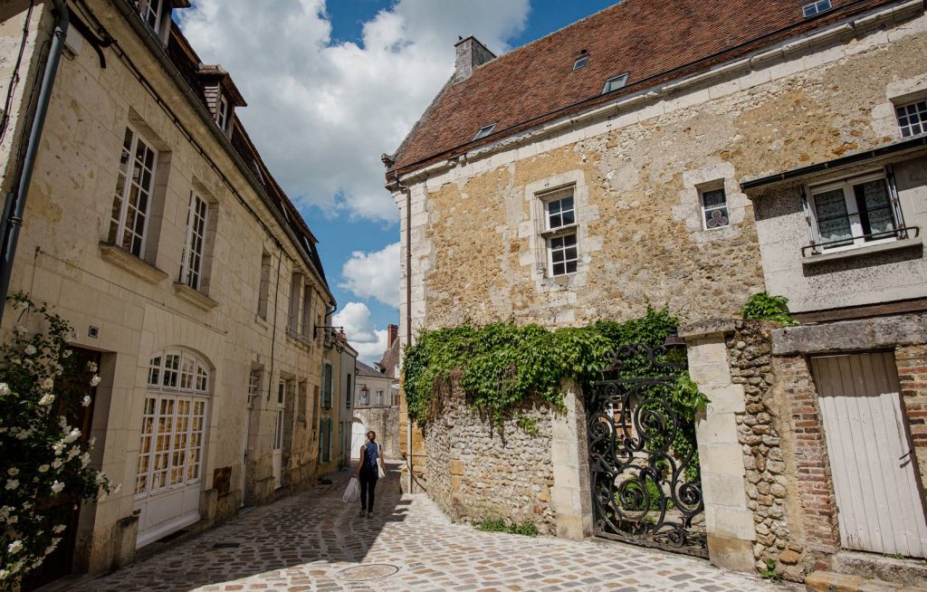 Dans les rues de Mortagne-au-Perche