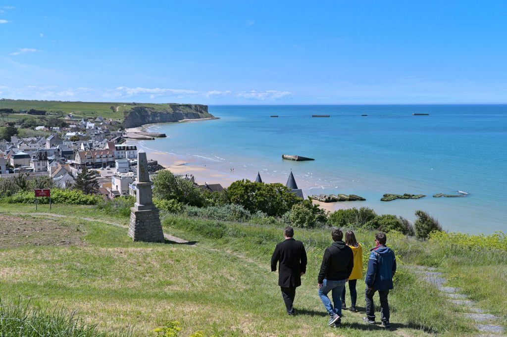 Vista sobre Arromanches