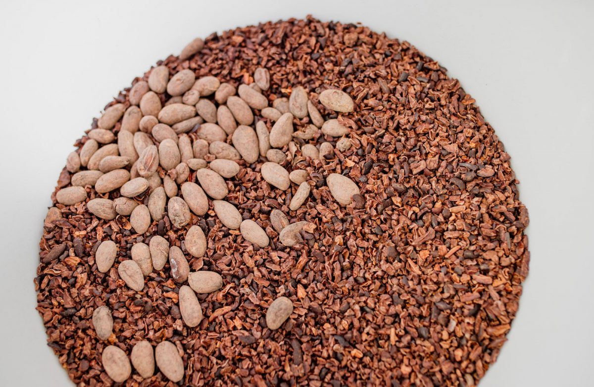 Fèves et grué de cacao