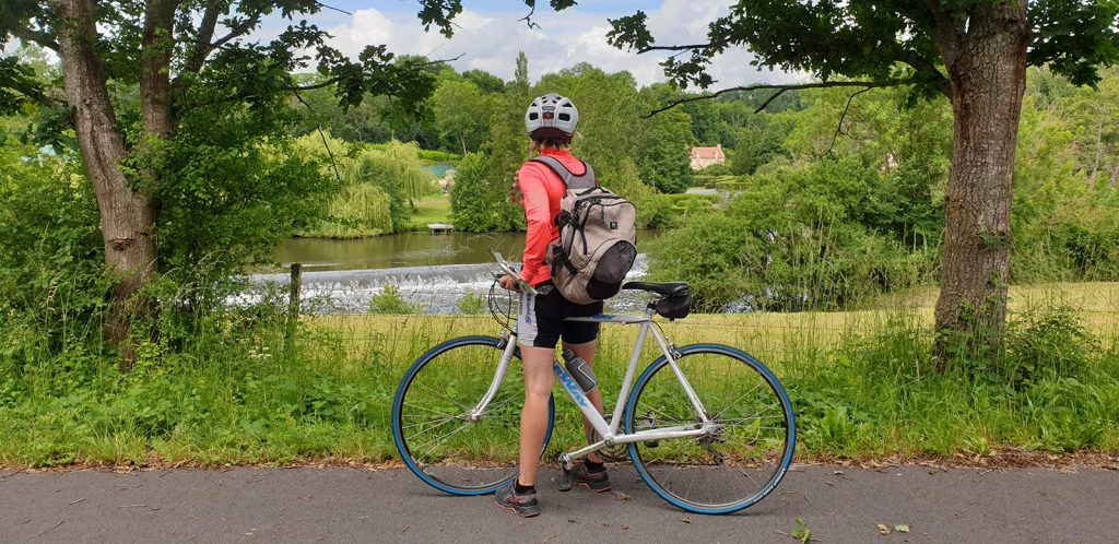 Le long de la Vélo Francette