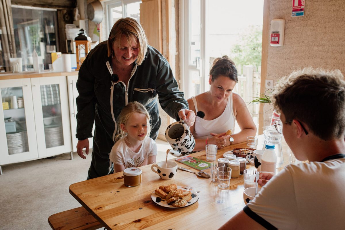 Goûter à la ferme