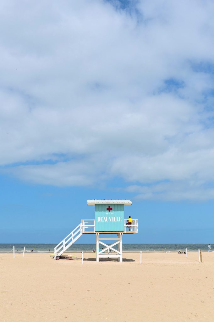 Poste de secours à Deauville