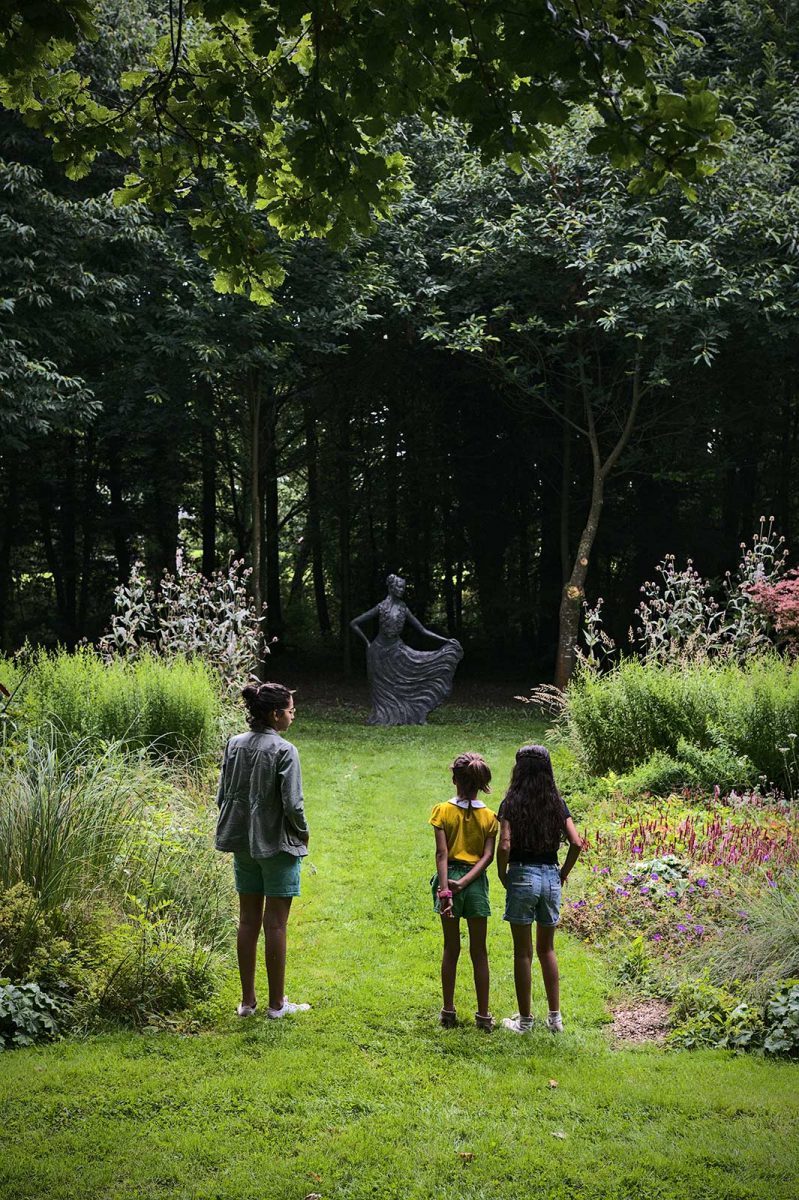 Jardin des Sculptures en famille