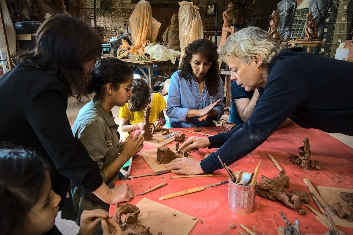 Atelier modelage
