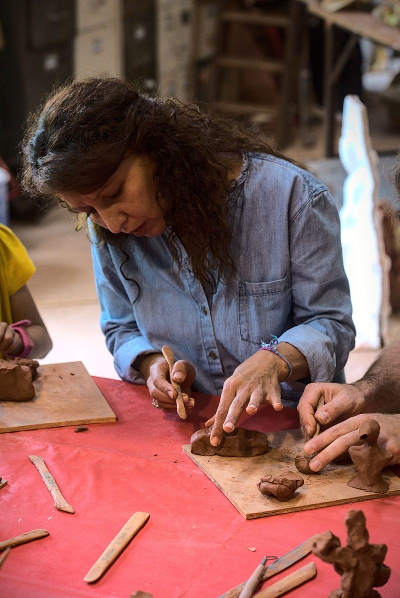 Atelier modelage