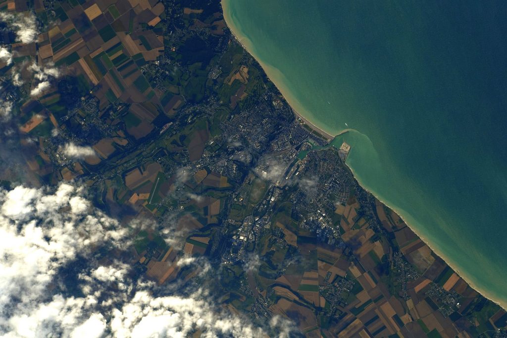 Vue sur Dieppe