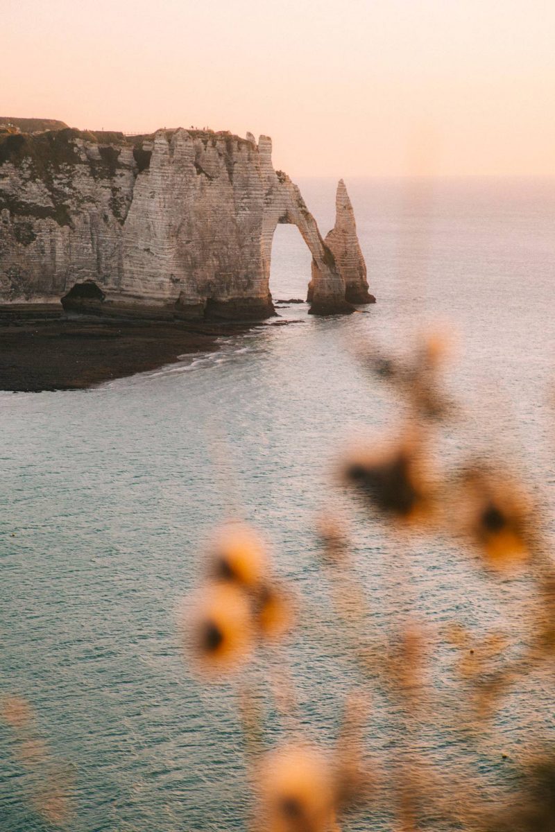 The cliffs of Etretat
