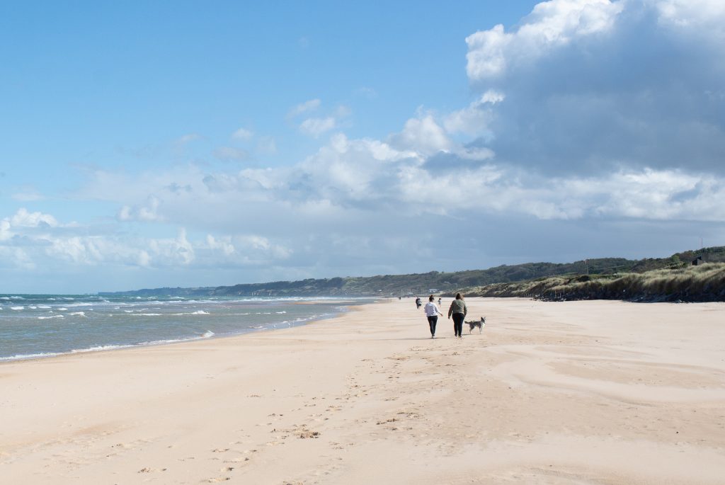 Sur la plage d