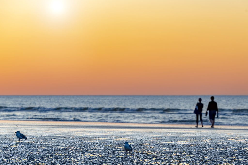 Sulla spiaggia di Cabourg 