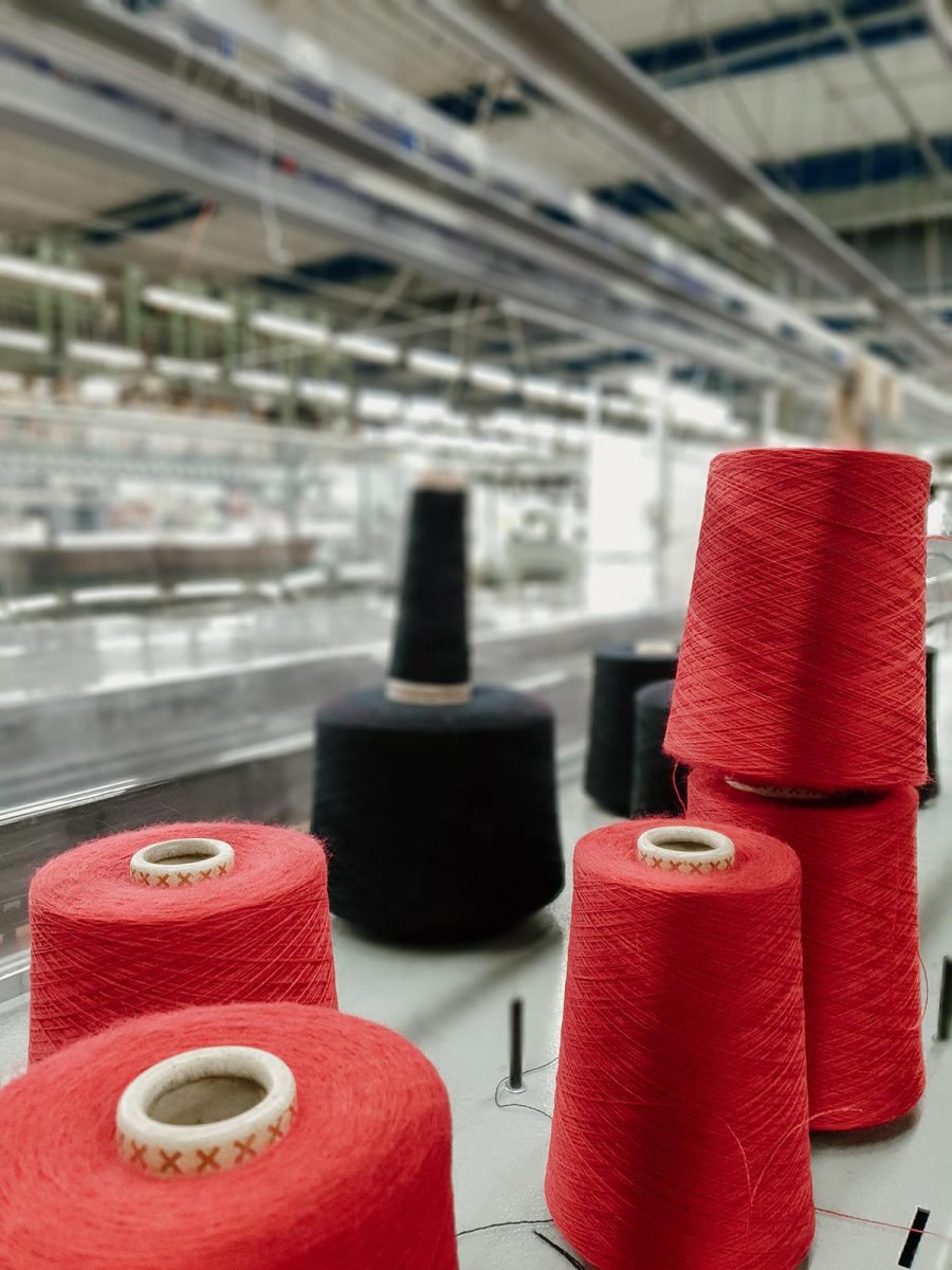 Spools of thread