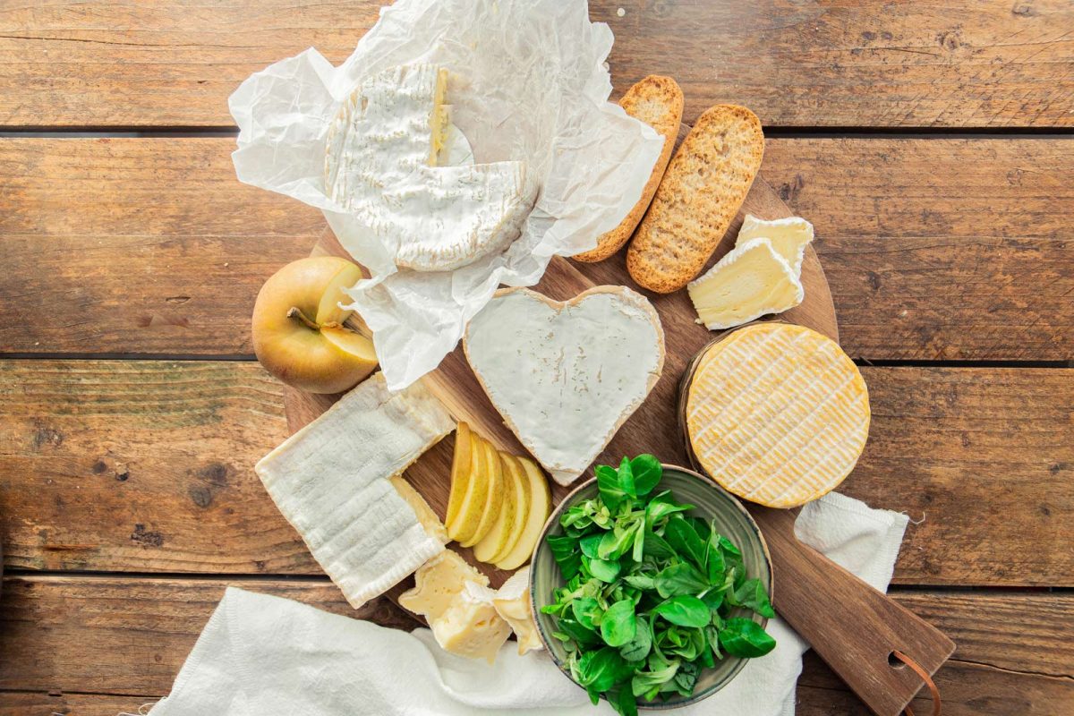 Sélection de fromages normands