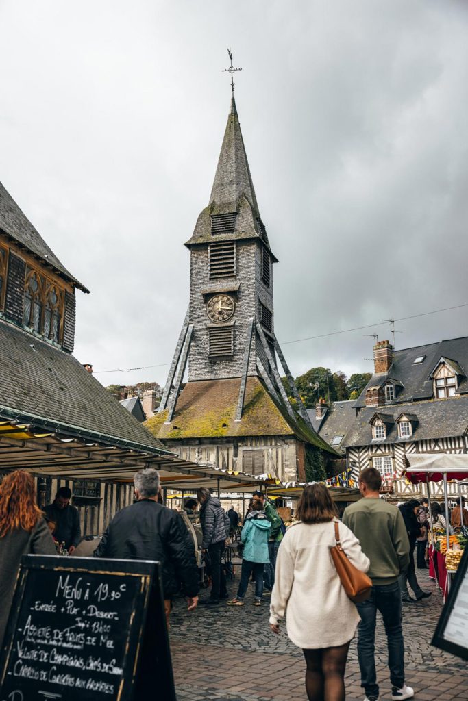 Día de mercado en Honfleur
