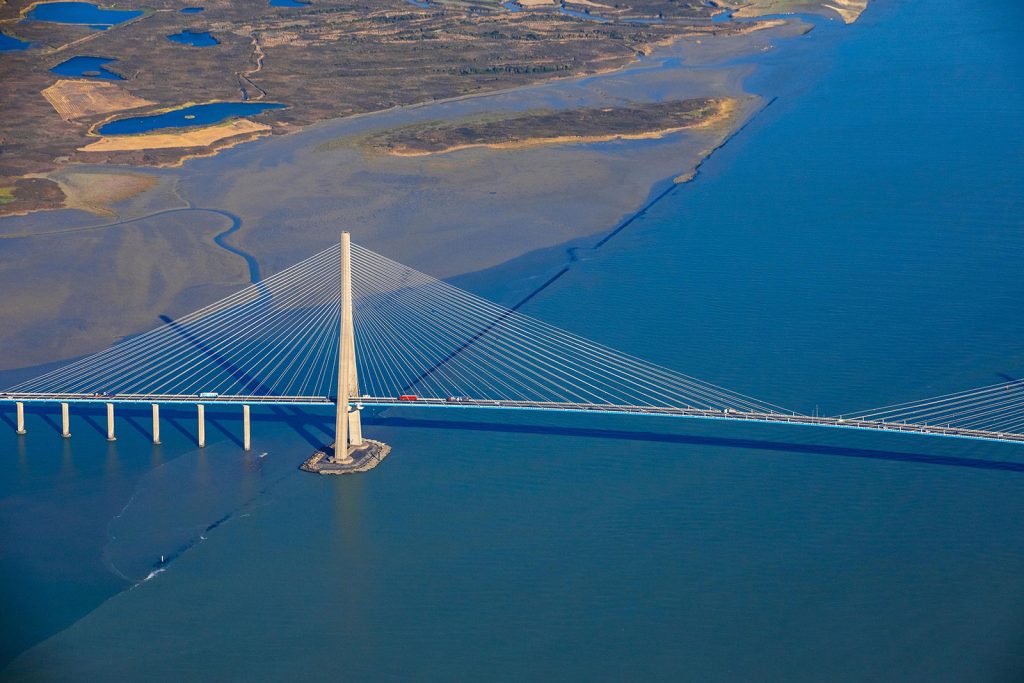 The Normandy bridge