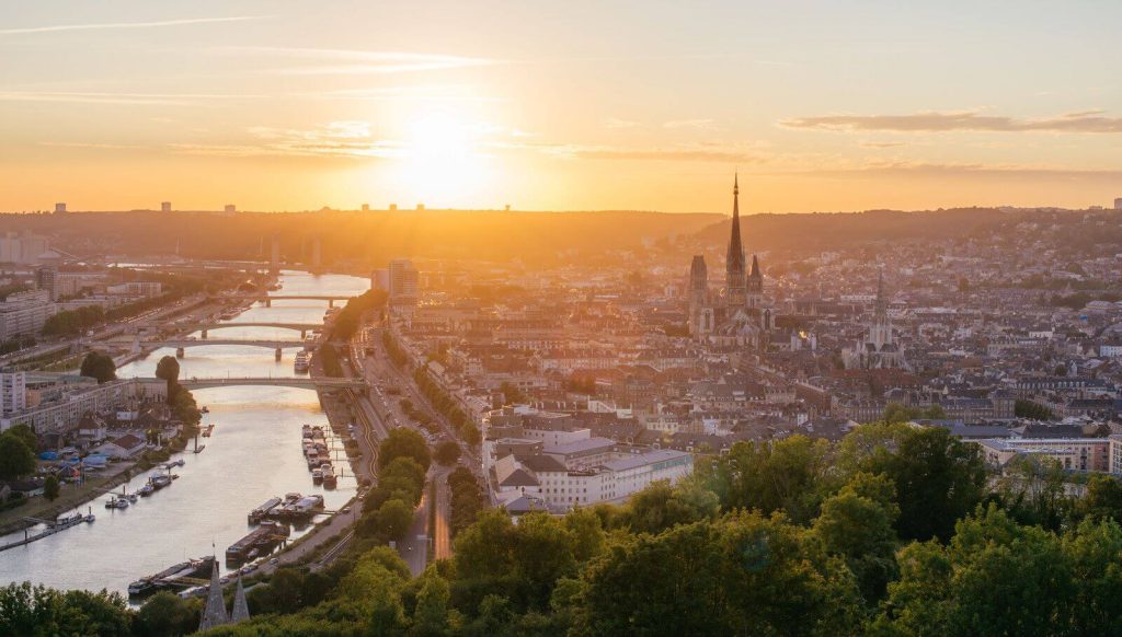 rouen-coucher-de-soleil