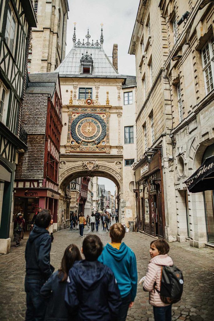 Le Gros Horloge à Rouen