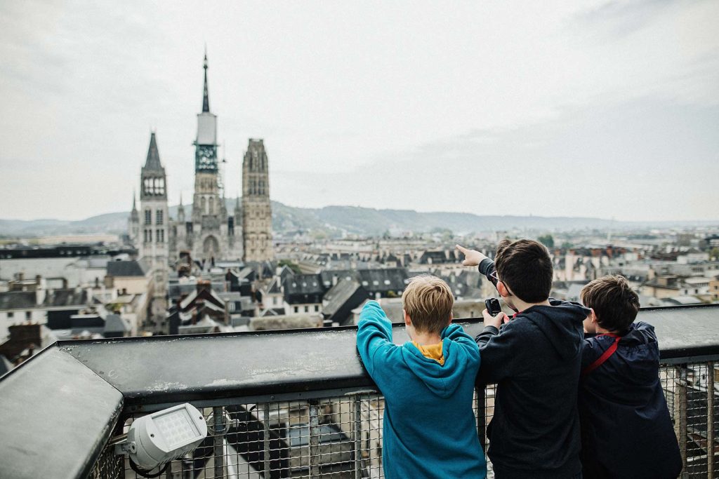 Vue sur Rouen