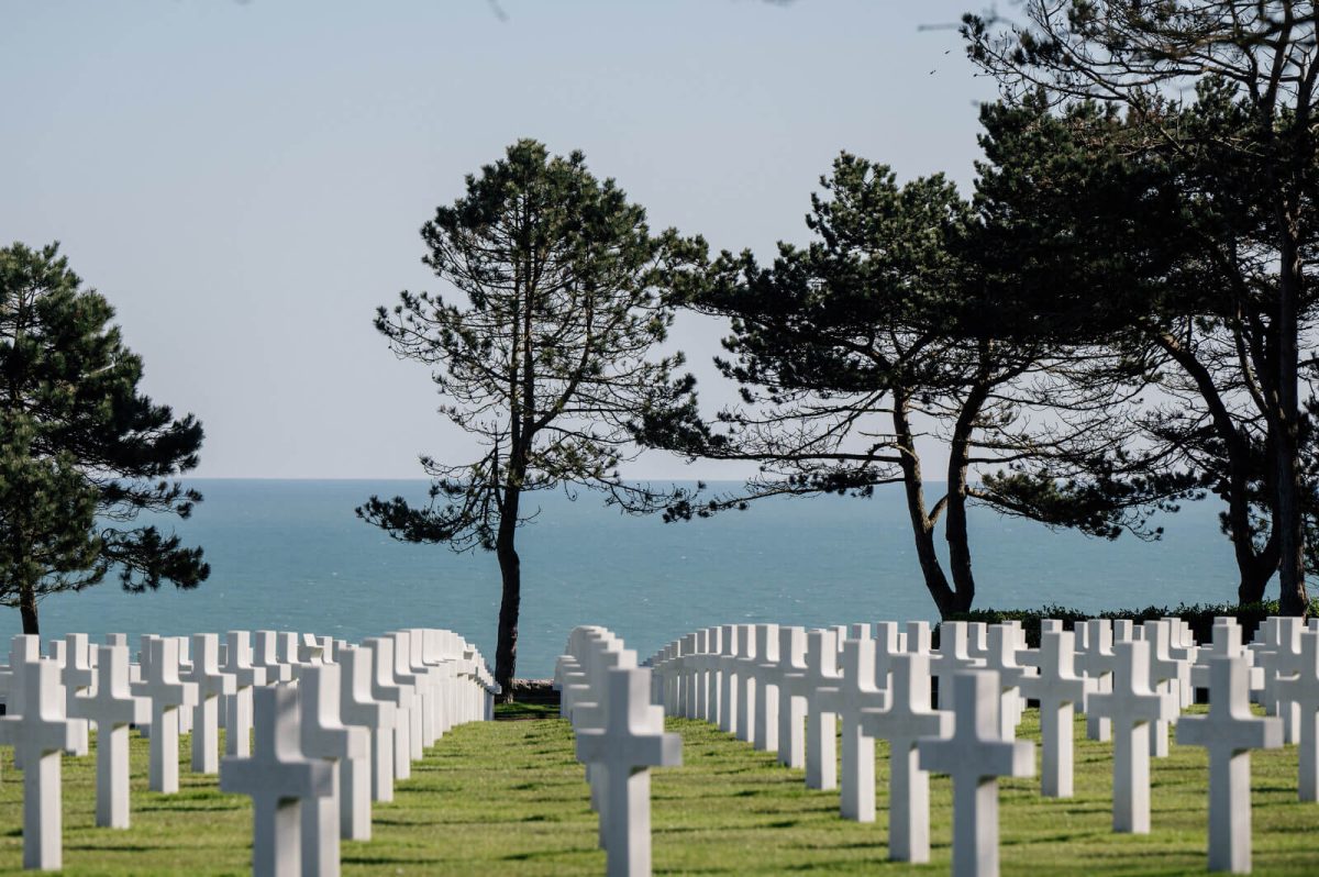 American cemetery in Colleville-sur-Mer