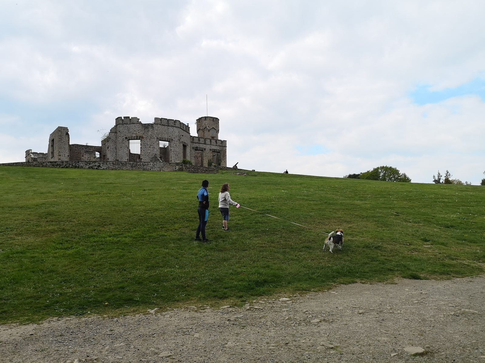 Le Mont de Cerisy avec mon chien