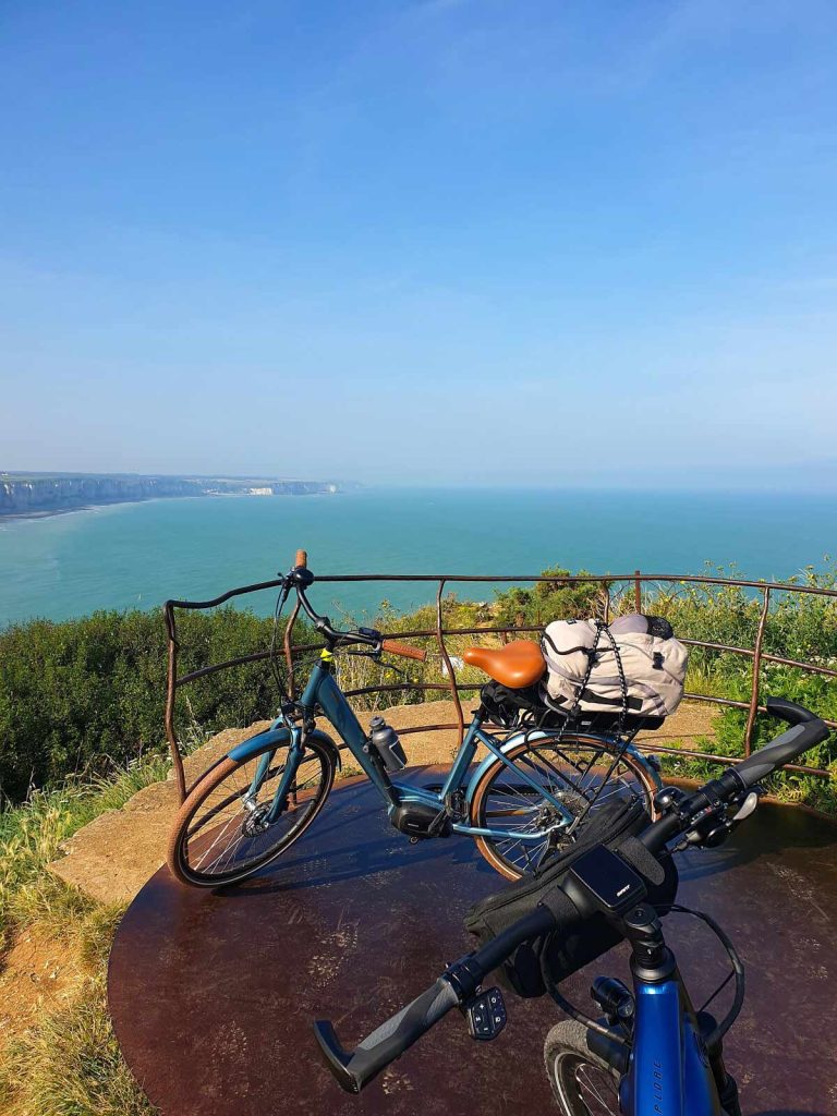Cap Fagnet, circuit vélo à Fécamp