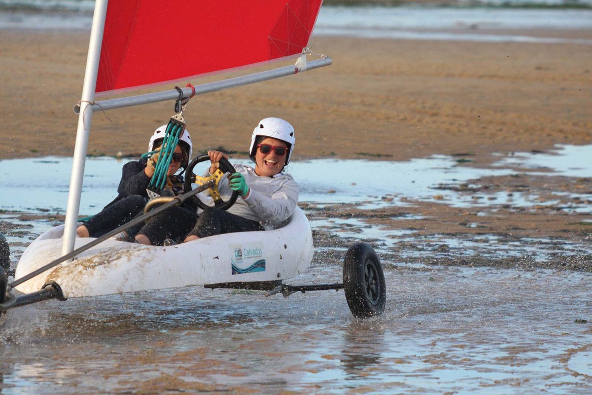 On Courseulles-sur-Mer beach