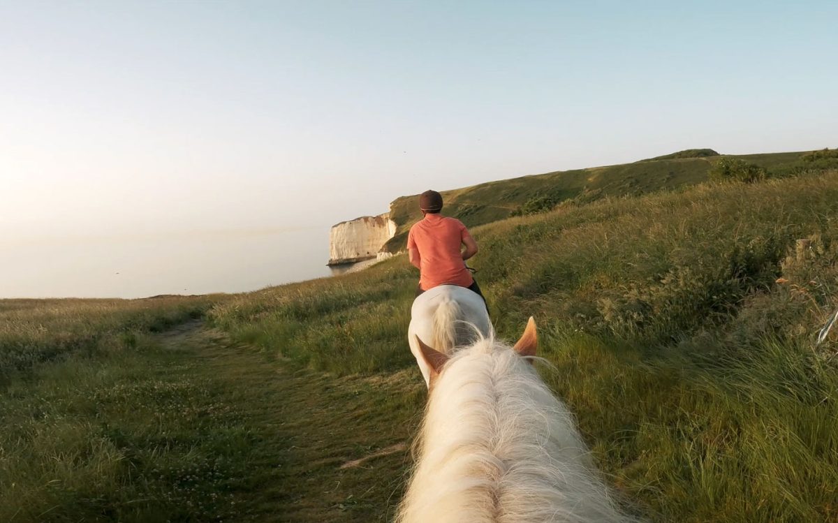 Balade à cheval domaine equestre Etretat