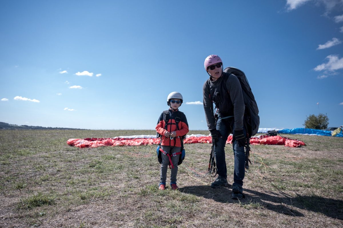 Baptême de parapente en Suisse Normande