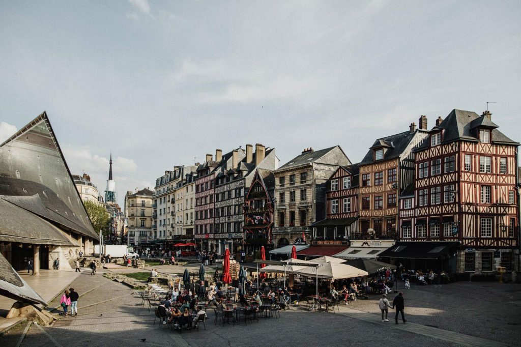 Rouen city centre