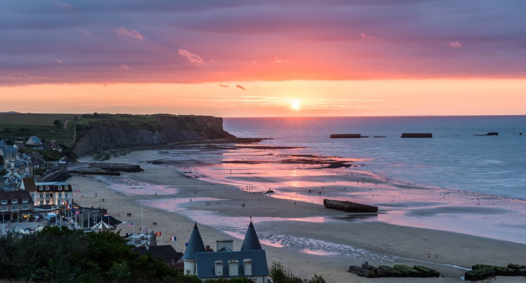 Puerto Mulberry Harbour en Arromanches