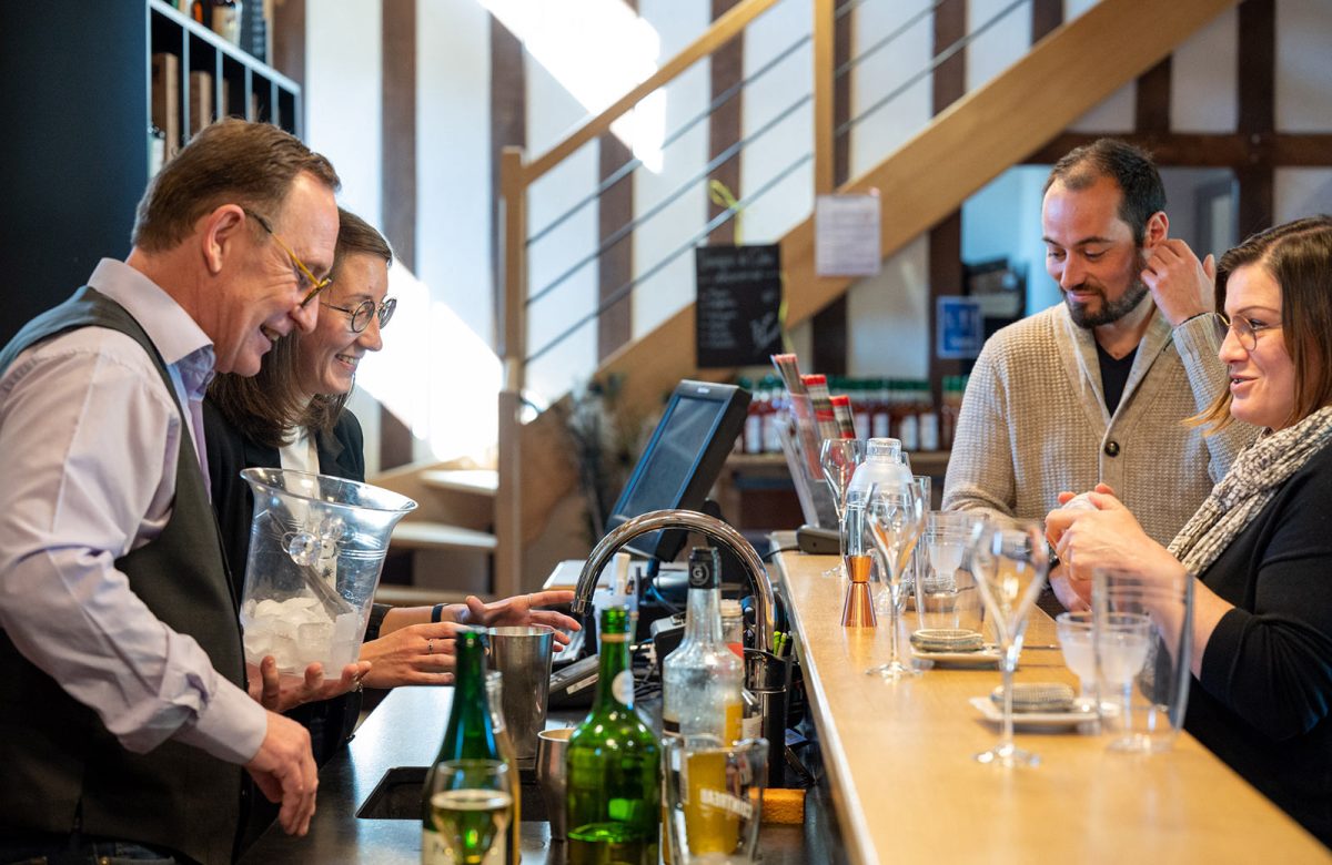Expérience Atelier cocktail autour du poiré au Manoir de Durcet