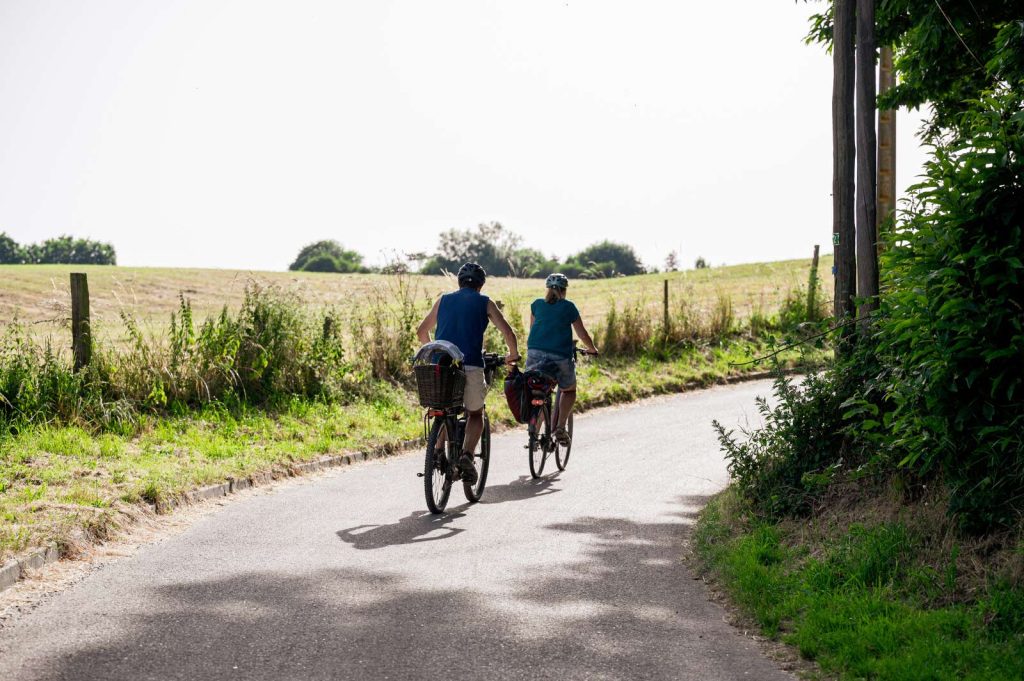 Bicicletta a Le Tilleul, vicino a Étretat