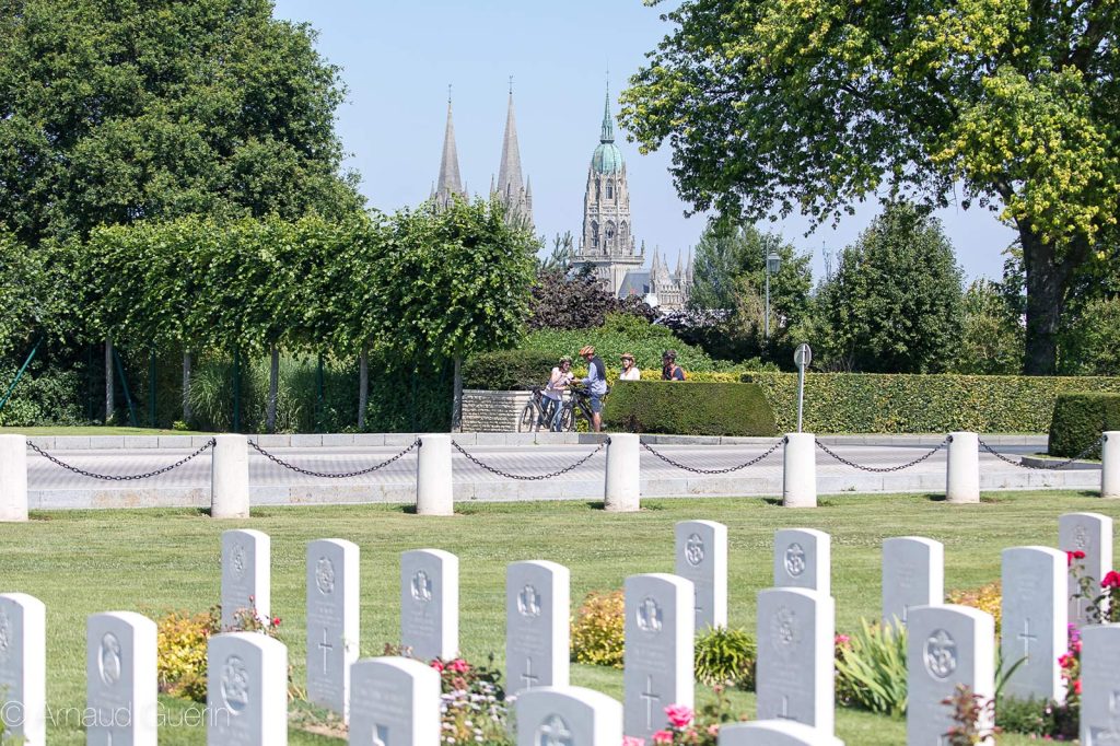 A vélo à Bayeux